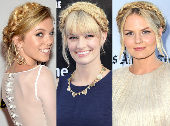 Blond Milkmaid Braid Blond Milkmaid Braid
